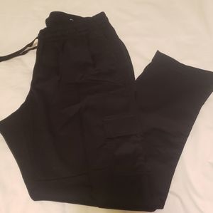 Lane Bryant Black Cargo Pants Size 10/12